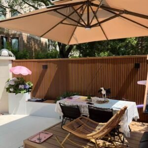 Plastic wood Great Wall board