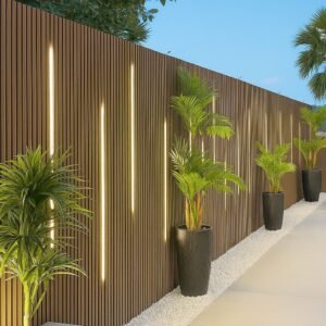 Plastic wood Great Wall board