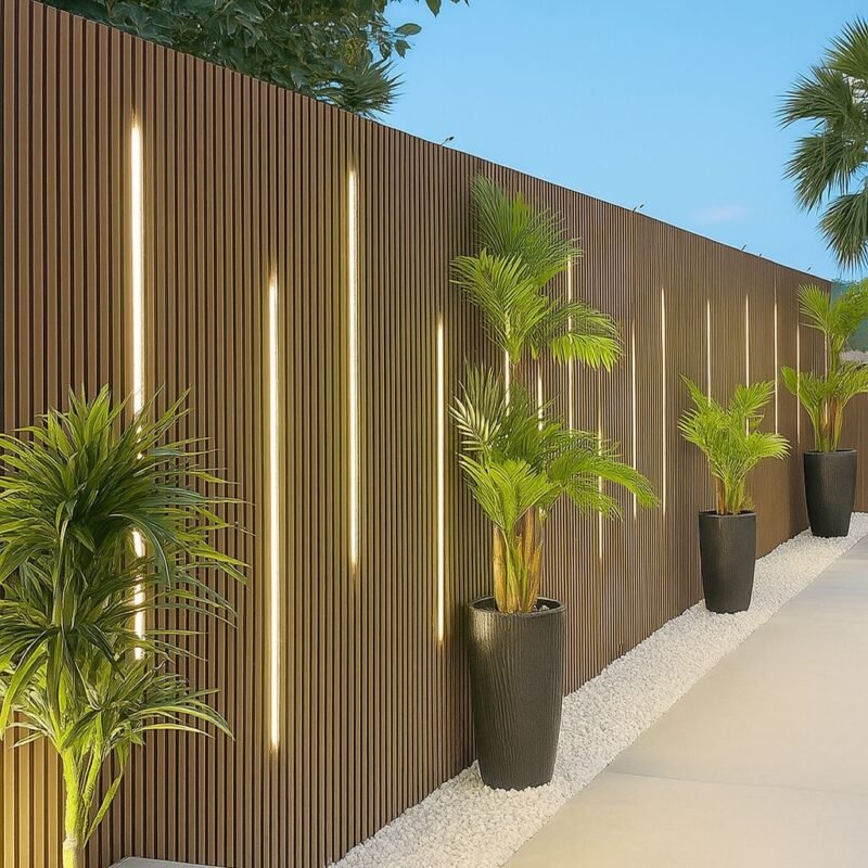 Plastic wood Great Wall board